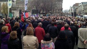 City Hall vigil