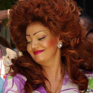 Chantal Biya pictured in 2009