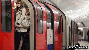 A Tube train