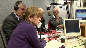 Police elections radio debate