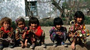 Tajikistani kids