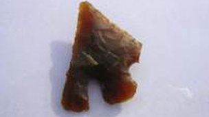 Bronze Age arrowhead