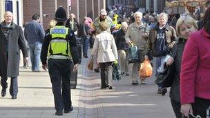 Police officer in Ipswich