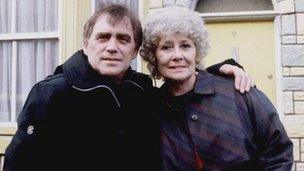 Bill Tarmey and Liz Dawn