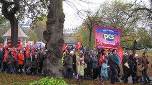 We Are Norwich protesters on their march