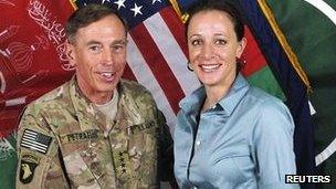 David Petraeus and Paula Broadwell