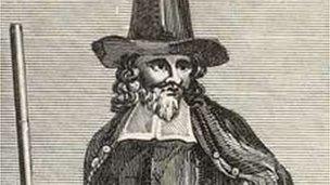 The popular image of a witchfinder is a Puritan man