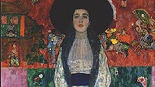 Klimt's Adele Bloch-Bauer II (detail)