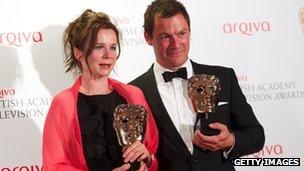 Emily Watson and Dominic West