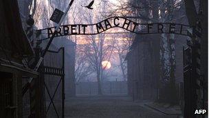 Entrance to Auschwitz