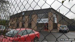 The headquarters of the Patton Group in Ballymena