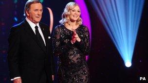 Sir Terry Wogan and Fearne Cotton