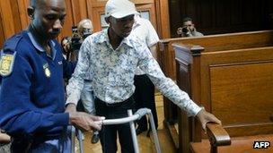 Xolile Mngeni in court