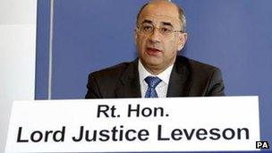 Lord Justice Leveson