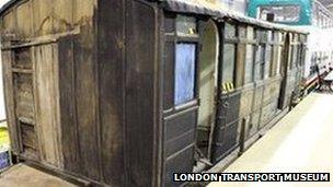 Metropolitan Railway first class Jubilee carriage
