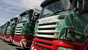 Eddie Stobart trucks