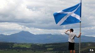 Saltire flag