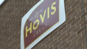 Hovis factory sign