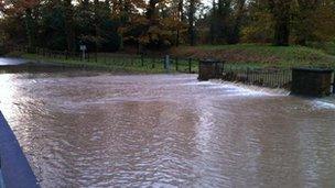 Flooding in Kenilworth