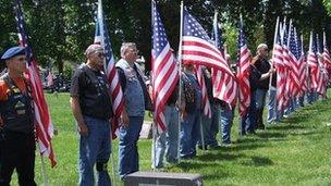 Funeral for Charles Moritz