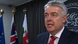 First Minister Carwyn Jones