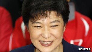 File photo: Park Geun-hye