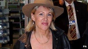 Nadine Dorries returning from Australia