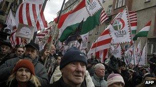 Jobbik march - file pic