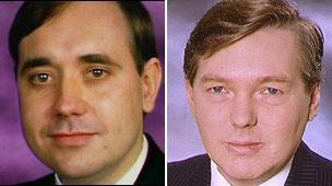 Alex Salmond and Brian Taylor