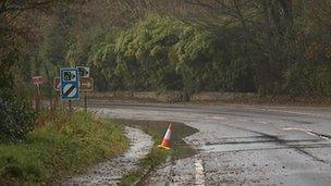 A39 in Cornwall