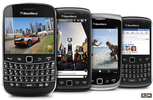 Blackberry handsets