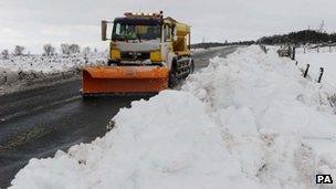 Snow plough