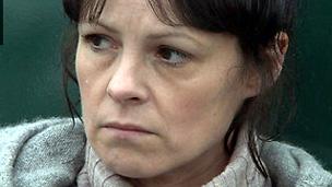 Catrin Powell as Cadno in Pobol y Cwm