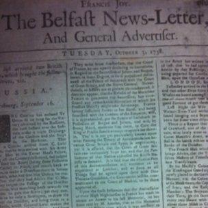 early edition of the News Letter