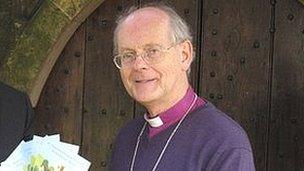 The Bishop of Tewkesbury, the Right Reverend John Went