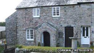 John Wesley's cottage, Trewint, Cornwall