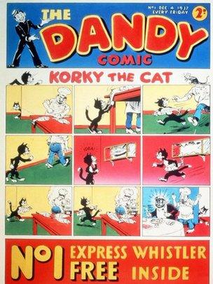 First edition of The Dandy