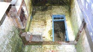 Inside Fort Tourgis in Alderney