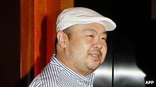 File photo: Kim Jong-nam in Macau