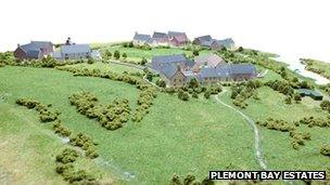 Plans for the Plemont Headland