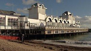 Southsea's South Parade Pier