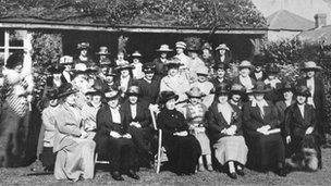 WI meeting, Llanfairpwll, c. 1920