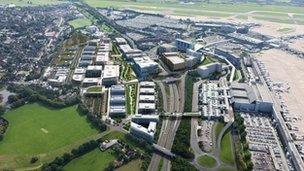 How Airport City will look