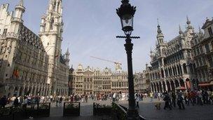 The Grand Place, Brussels (file image)