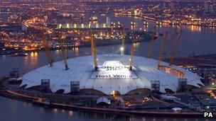 Millenium Dome before London 2012