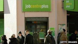 Job Centre entrance