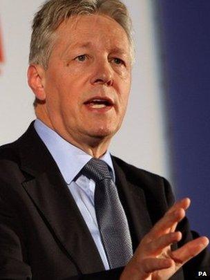 Peter Robinson is Northern Ireland's first minister