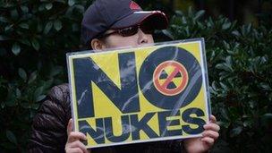 Anti-nuclear protest