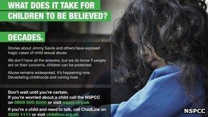 NSPCC campaign poster