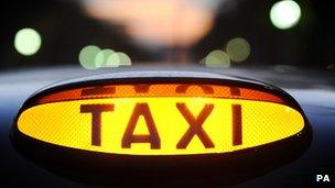 London Taxi light